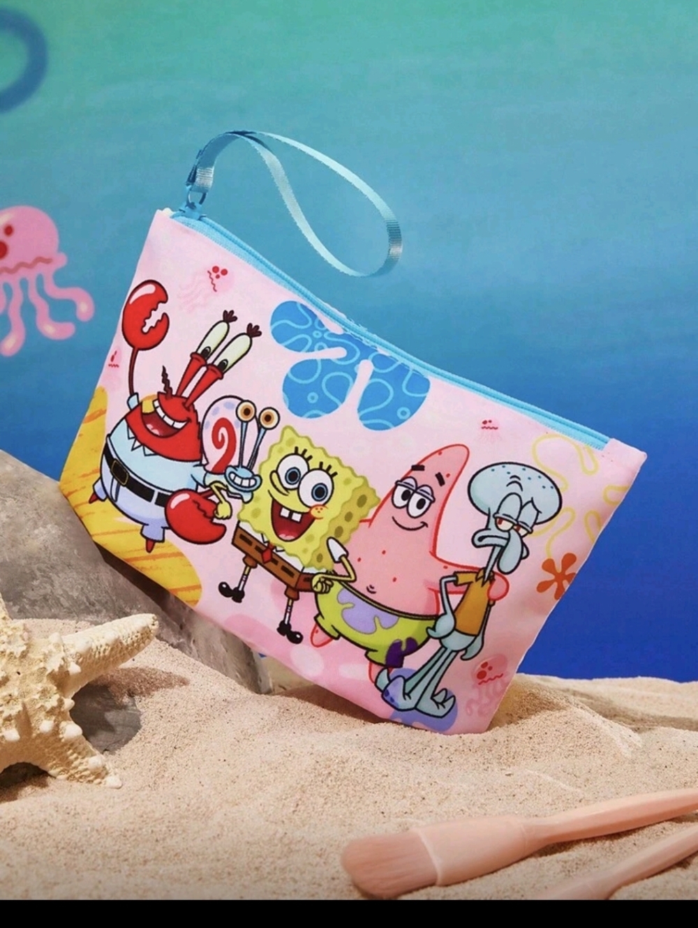 SpongeBob SquarePants Customized Cosmetics/ Storage Bag